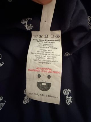 Saco dormir tiburón Baby Bites