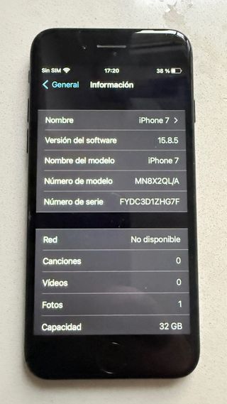 iPhone 7 32GB Negro