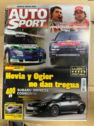 Revista Auto Hebdo Sport Subaru Impreza