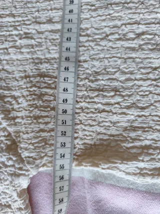 Blusa Beige Manga al Codo Talla XXL