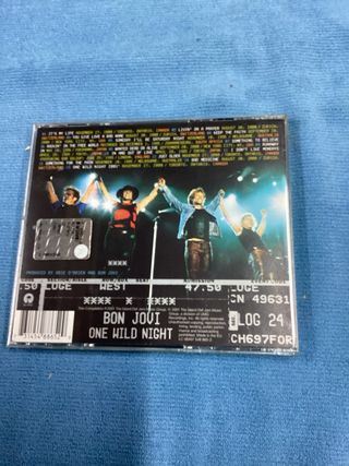 Bon Jovi One Wild Night CD Live 1985-2001