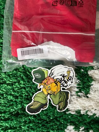 Supreme x Number (N)ine Manson Tee Roja FW25