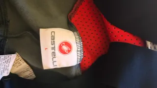 Culote Largo Castelli Rosso Corsa. Talla L