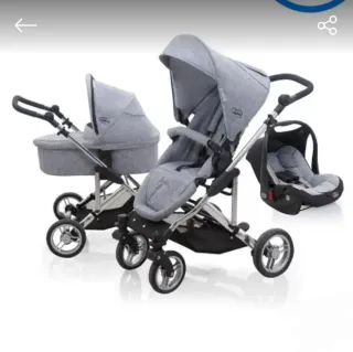 Carro 3 piezas Asalvo Trio Comet