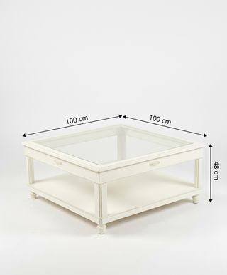 Mesa de centro cuadrada Chateau