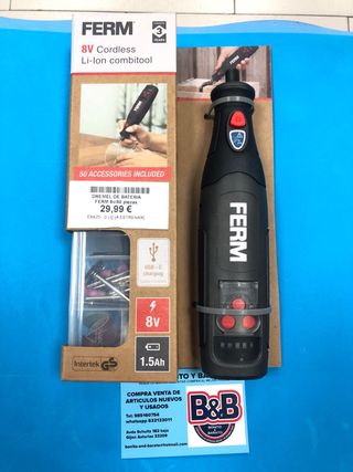Dremel Batería Ferm 8V / 50 Accesorios
