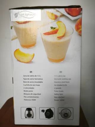 Batidora de vaso San Ignacio 350W