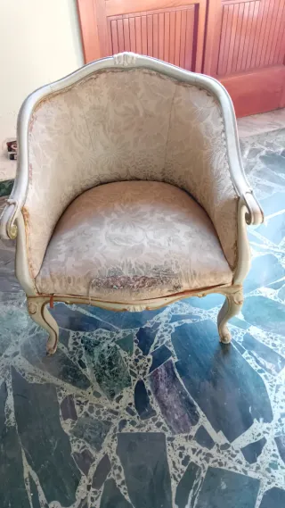 Camera da letto completa anni 50 in Mogano