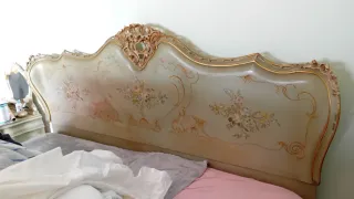 Camera da letto completa anni 50 in Mogano