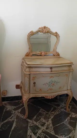 Camera da letto completa anni 50 in Mogano