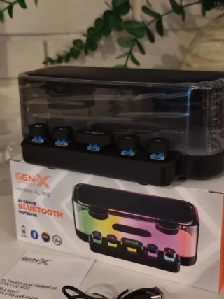 Altavoz RGB Bluetooth (nuevo en su caja) - GEN X
