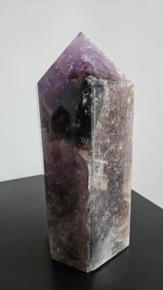 Ametista, uova e testa in giadeite