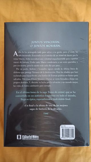 LIBRO EDICIÓN COLECCIONISTA REINO DE CENIZAS