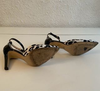 Zapatos tacón Ángel Alarcón print animal