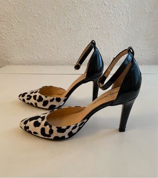 Zapatos tacón Ángel Alarcón print animal