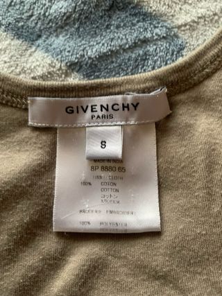 Top Givenchy S/36 Beige Ruffle