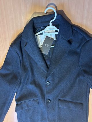 Abrigo Springfield Talla S Gris