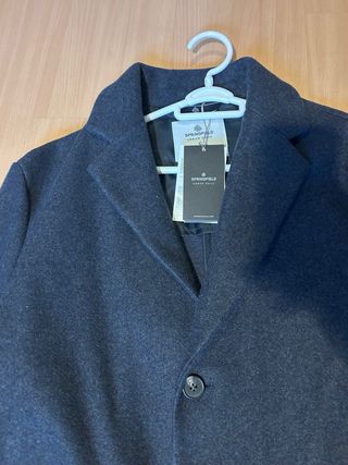 Abrigo Springfield Talla S Gris