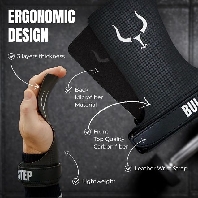 Calleras Crossfit Fibra Carbono Bullstep