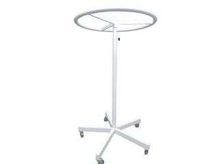 Perchero Giratorio Redondo Blanco