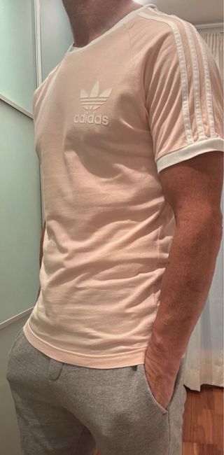 Camiseta Adidas Rosa Talla M