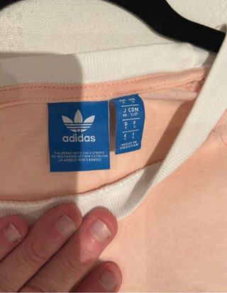 Camiseta Adidas Rosa Talla M