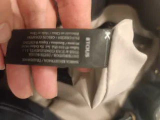 Bolso Tous azul marino con estampado