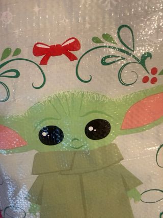 Bolsita Navideña Star Wars Baby Yoda