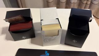 Lote fundas/sleeves y álbum Magic The Gathering