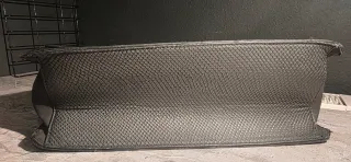 Bolso portafolio negro imitación piel