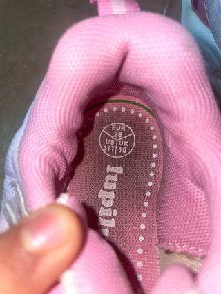 Zapatillas Niña Rosa Unicornio  velcro TALLA 28