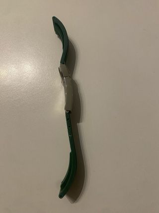 Cinturino Silicone Verdone20mm per RolexSubmariner