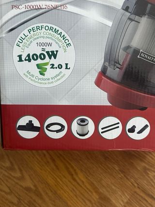 ROYALTY LINE Aspirapolvere Ciclonico 1400W