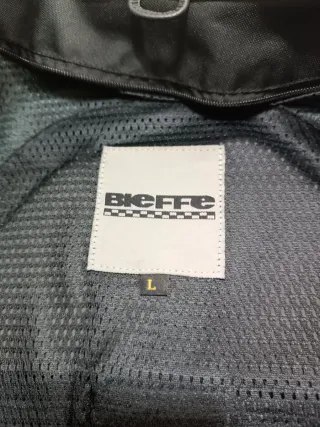 Cazadora de piel para moto, talla L