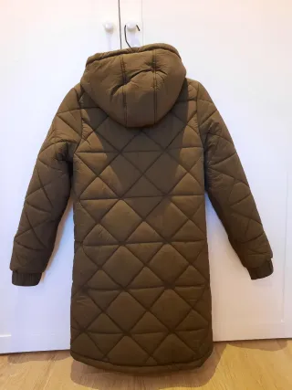 Abrigo Bimba y Lola verde oliva acolchado