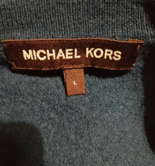 Jersey Michael Kors azul petróleo