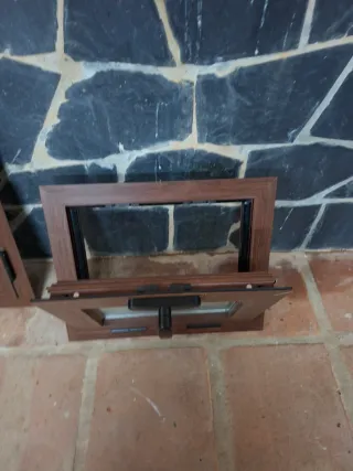 2 Ventanas de aluminio