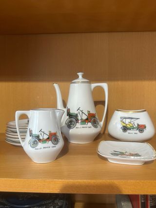 Juego de café vintage porcelana