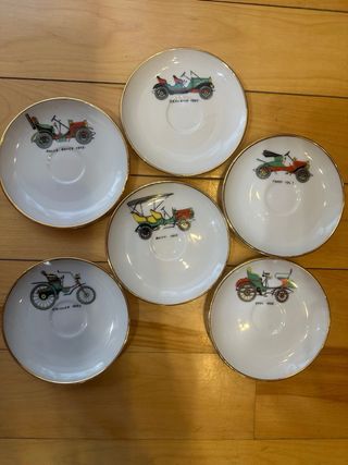 Juego de café vintage porcelana