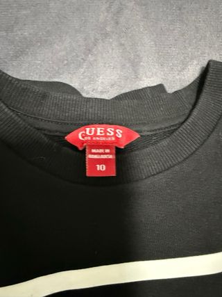 Chándal Guess Niña Talla 10 Negro