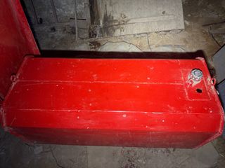 Depósito gasoil rojo 500L 150x65x65