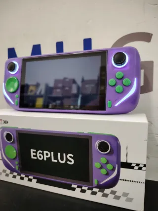 Consola Portátil Gamemt E6 Plus 64GB Morado