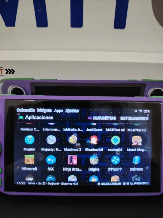 Consola Portátil Gamemt E6 Plus 64GB Morado