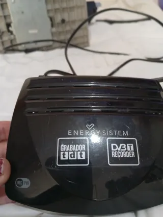 Televisor Sanyo Negro y Plateado