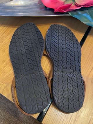 Sandalias Mallorquinas Hombre Marrones Talla 40