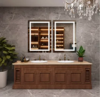 Espejo Baño LED 100x60