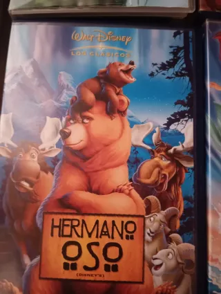 7 Películas Disney originales en VHS (Español)