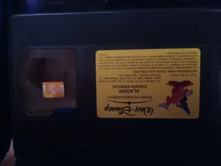 7 Películas Disney originales en VHS (Español)