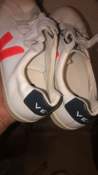 Zapatos Veja Blancos y Negros