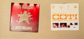 CD Single Dani Martín Los Rebeldes / Coti